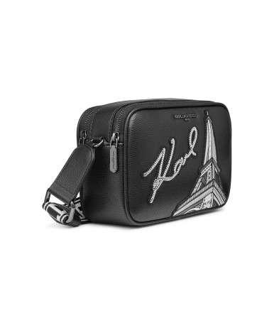 KARL LAGERFELD PARIS Maybelle Eiffel Tower Camera Crossbody image 0