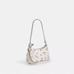 COACH Teri Mini Crossbody Bag With Star Print - Silver/Chalk Multi image 3