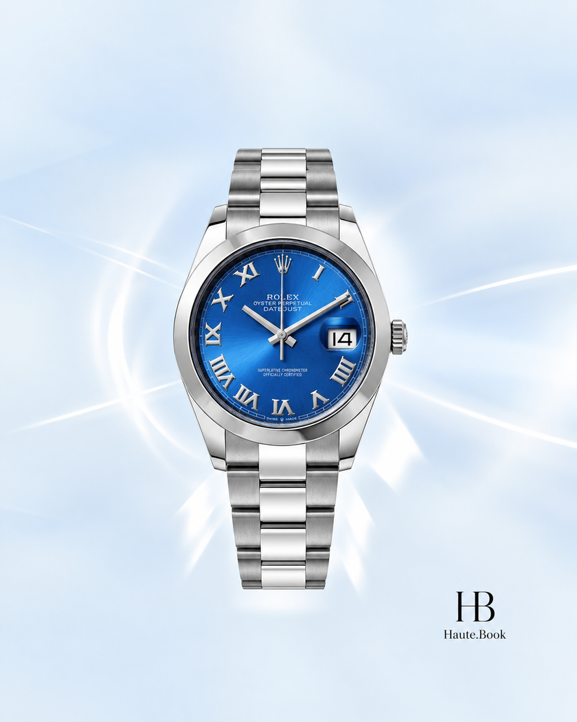 [Brand New] Rolex Datejust Blue Oyster Stainless Steel M126300-0017 41 mm