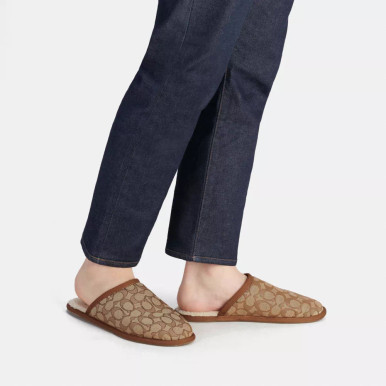 COACH Slipper In Signature Jacquard image 1