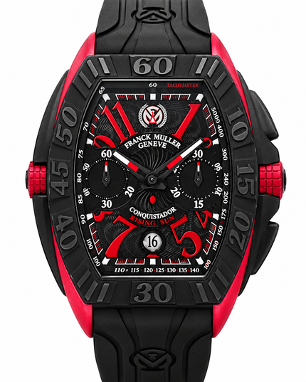 [BRAND NEW] FRANCK MULLER Conquistador Grand Prix Rising Sun Limited Edition 57.4×38.2MM