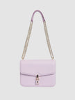KATE SPADE Locket Small Grain Leather Shoulder Bag - Violet Mist image 0