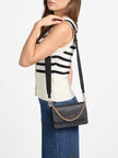 Guess Indira Fold-Over Mini Crossbody - Black image 1