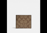 COACH Billfold Wallet In Signature Canvas image 3