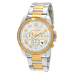 MICHAEL KORS Alek Chronograph Quartz Silver Dial Men's Watch image 2