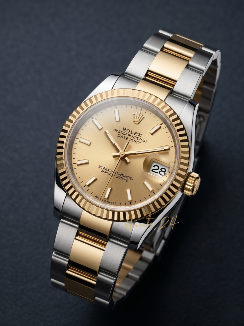 [2024 New] ROLEX Datejust 31 Oyster, 31 mm, Oystersteel and yellow gold 278273 image 0