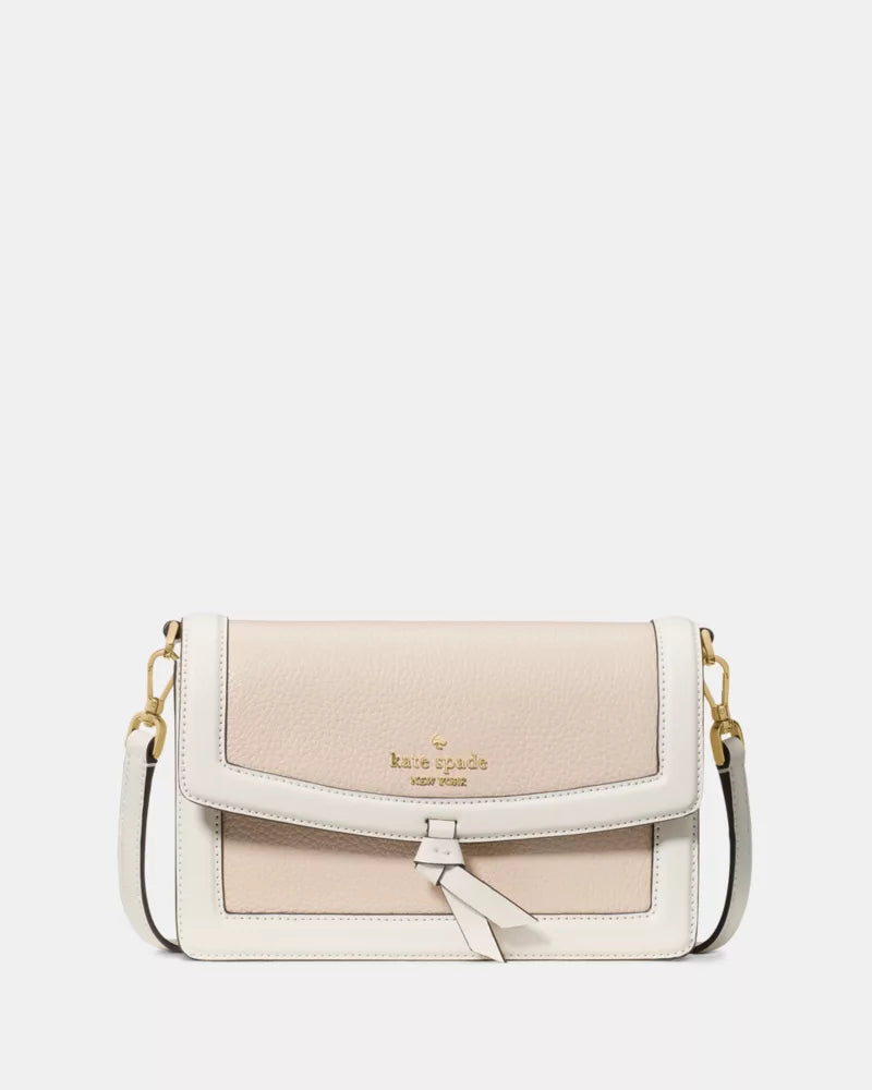 KATE SPADEKnott Mini Crossbody Bag - Light Cream Multi image 1