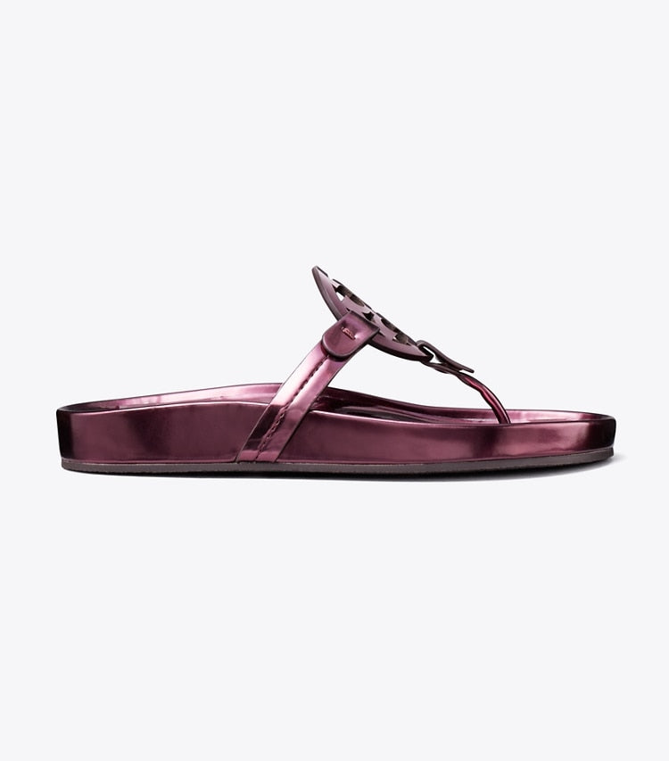 [AT DELHI] TORY BURCH Miller Cloud Sandal - Merlot image 2
