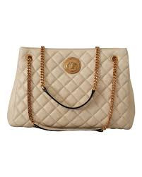 VERSACE Quilted Leather Satchel image 0