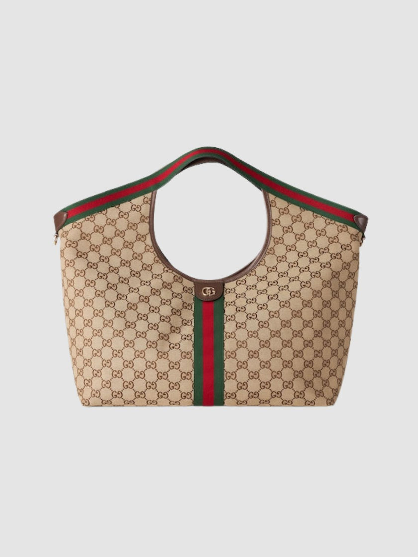GUCCI Large Gucci Giglio Tote Bag image 0
