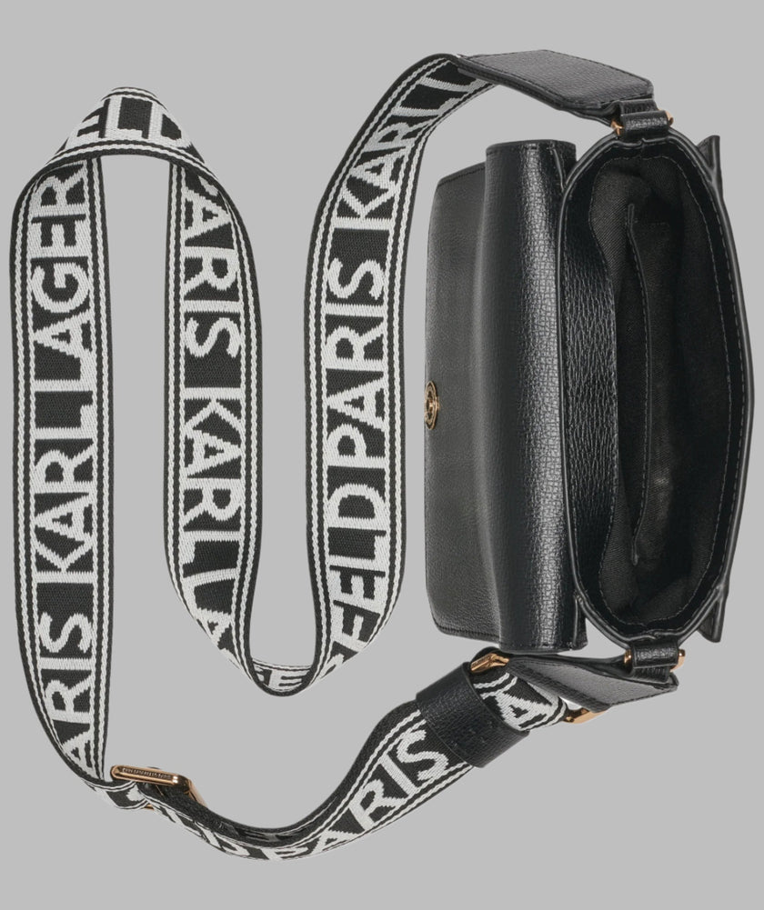 KARL LAGERFELD Annette Crossbody - Black (Arriving In Delhi) image 4