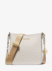 Michael Kors Jet Set Travel Small Signature Logo Messenger Bag - LT CRM MULTI image 1
