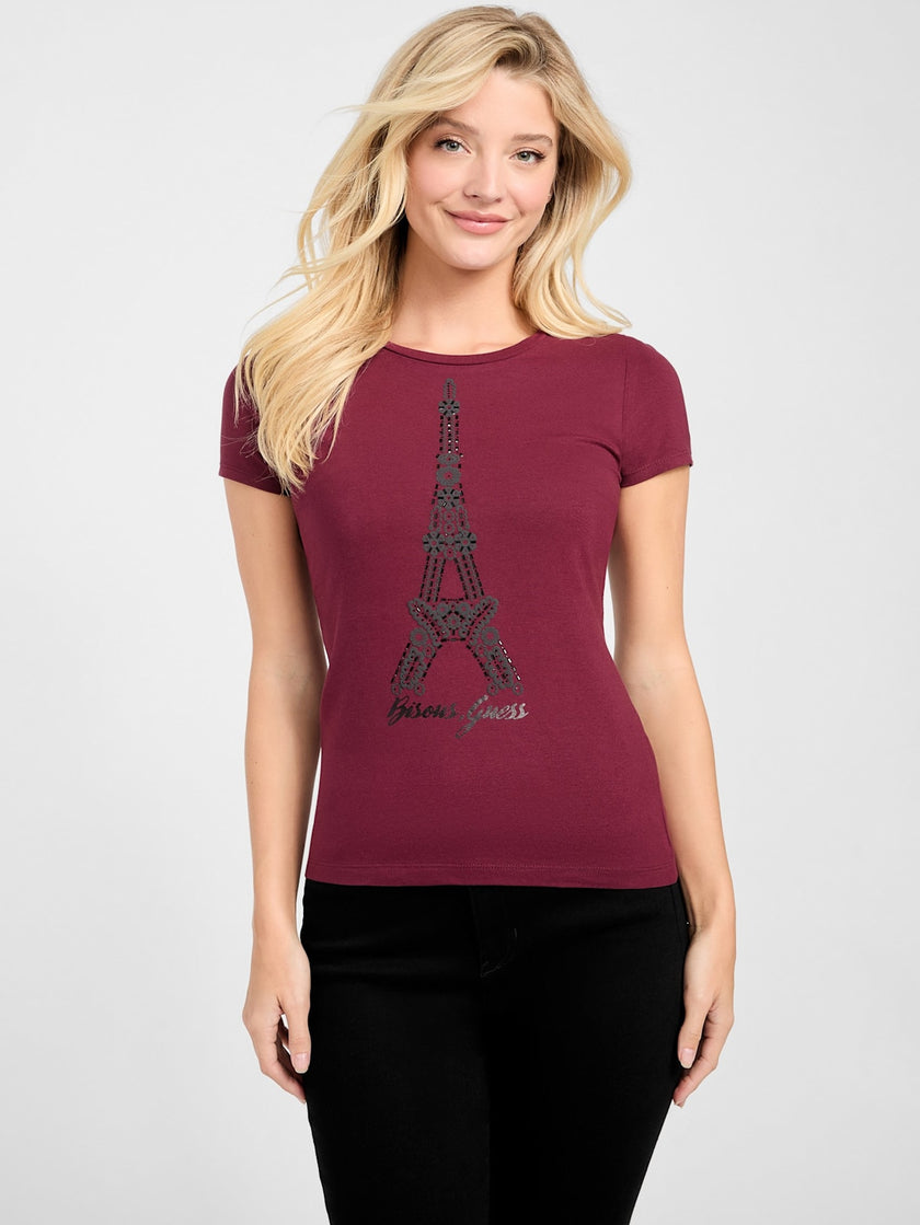 GUESS Eco Bonsoir Tee - Red image 0