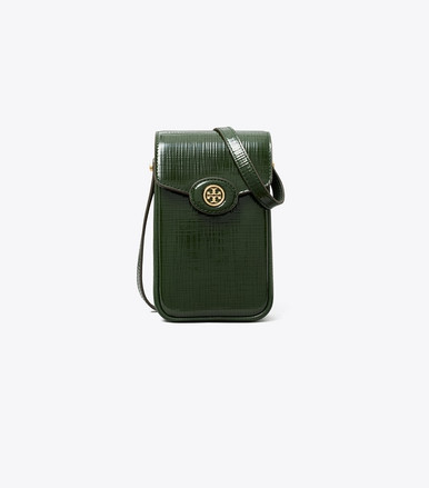 TORY BURCH ROBINSON CROSSHATCHED PHONE CROSSBODY image 3