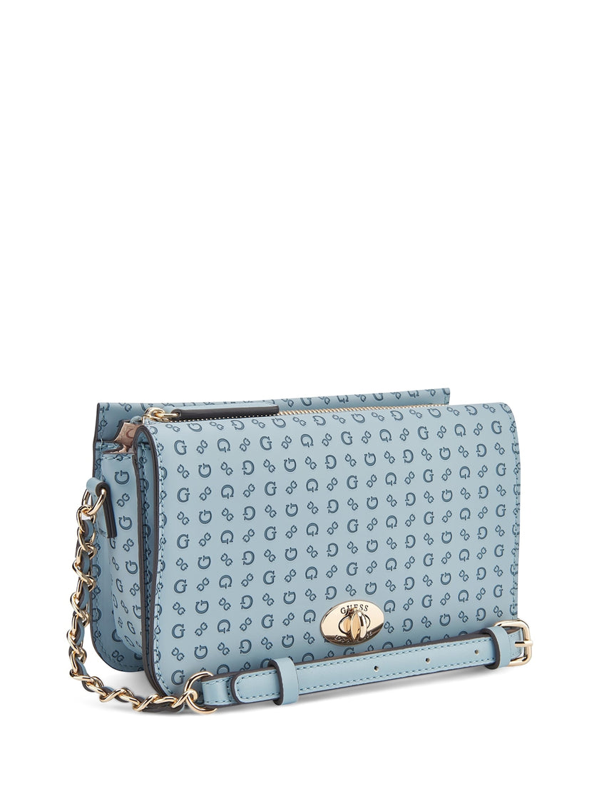 Guess Ballantyne Mini Crossbody - Blue image 1
