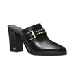 [AT DELHI] MICHAEL KORS Kara Mule Studded Faux Leather Clog Heel Shoe Size 11 image 1