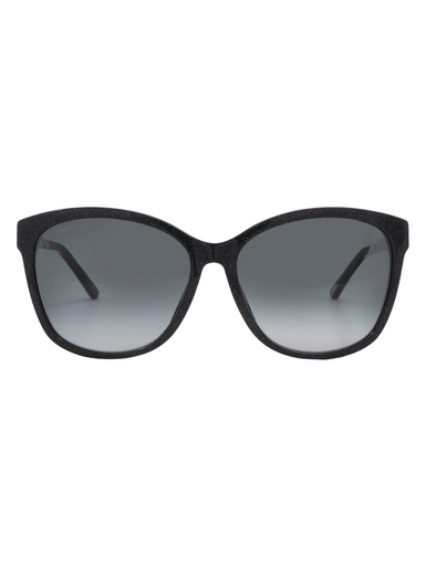 JIMMY CHOO Grey Shaded Butterfly Ladies Sunglasses ( Arriving In Delhi ) image 1