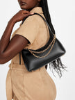 Guess Demelza Shoulder Bag - Black image 4