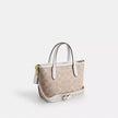 COACH City Mini Tote Bag In Signature Canvas image 2