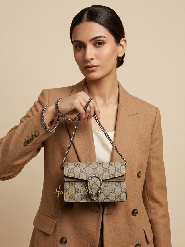 [AT DELHI] GUCCI Mini Dionysus GG Supreme Shoulder Bag image 0