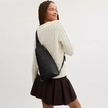 COACH Dominic Sling Pack In Signature Canvas - Gunmetal/Charcoal/Black image 2
