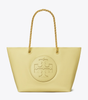 TORY BURCH Ella Chain Tote - Lemon Sugar image
