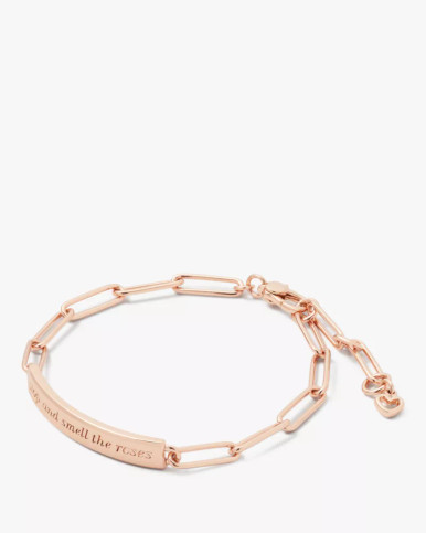 KATE SPADE Stop And Smell The Roses Id Bracelet image 2