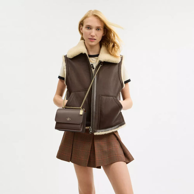 [AT DELHI] COACH Mini Klare Crossbody Bag - Dark Stone image 1