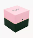 KATE SPADE  new york metro three-hand flower watch and earring set image 0