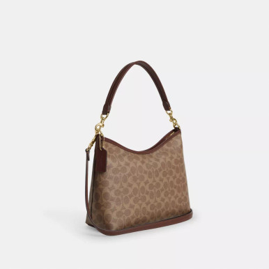 COACH Laurel Shoulder Bag In Signature Canvas image 2