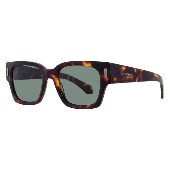 SALVATORE FERRAGAMO Green Square Men's Sunglasses SF2010S 242 52 image 2