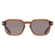FERRAGAMO Grey Rectangular Men's Sunglasses SF1089SN 278 52 image 0