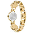 VERSACE Stud Icon 26MM IP Yellow Goldtone Stainless Steel Bracelet Watch image 2