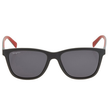 SALVATORE FERRAGAMO  Dark Grey Rectangular Men's Sunglasses image 2