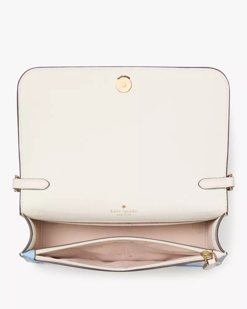 KATE SPADE Madison Floral Willow Mini Crossbody - Cream multi image 2
