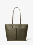 MICHAEL KORS  Jet Set Medium Pocket Tote Bag - Olive image 0
