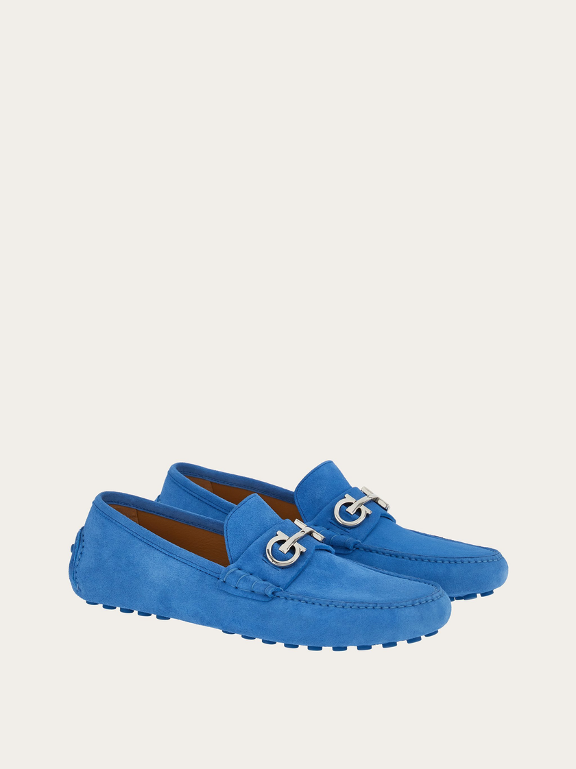 SALVATORE FERRAGAMO Driver Ornament Gancini - Denim, 11.5 image