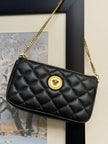 VERSACE La Madusa Mini Quilted Leather Black Shoulder Bag (@Delhi Studio) image 0