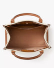 [AT DELHI] KATE SPADE Ellie Canvas Small Tote - Warm Gingerbread Multi image 3