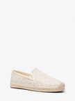 MICHAEL KORS  Hastings Signature Logo Slip-On Espadrille - Vainilla image 3