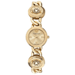 VERSACE Stud Icon Quartz Gold Dial Ladies Watch image 0