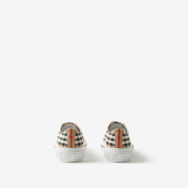 BURBERRY Check Sneakers image 1