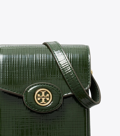 TORY BURCH ROBINSON CROSSHATCHED PHONE CROSSBODY image 2