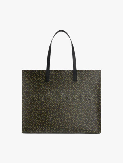 [AT DELHI] TED BAKER Ditsy Print PU Wide Icon Tote Bag image 1