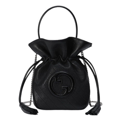 GUCCI Blondie Mini Bucket Bag Black image 1