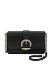 JIMMY CHOO Cheri Wallet W/chain Osgl B Black image 1
