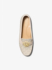 MICHAEL KORS Fulton Signature Logo Moccasin - Vanilla image 1