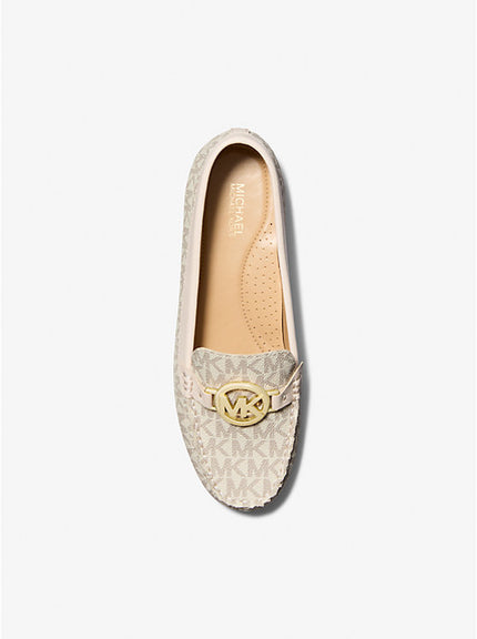 MICHAEL KORS Fulton Signature Logo Moccasin - Vanilla image 1