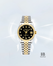 [Store Display] ROLEX Datejust Black Diamond Jubilee Stainless steel 31MM
