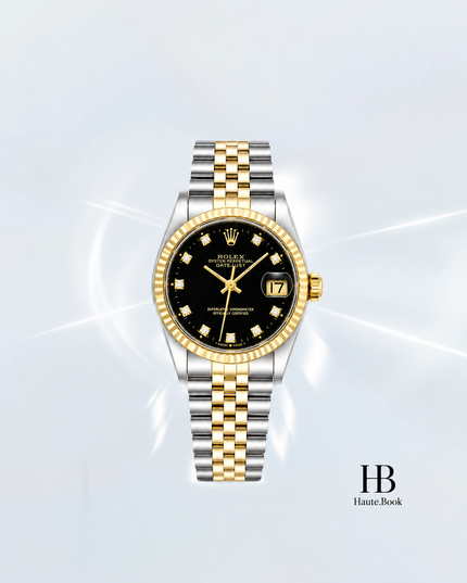 [Store Display] ROLEX Datejust Black Diamond Jubilee Stainless steel 31MM